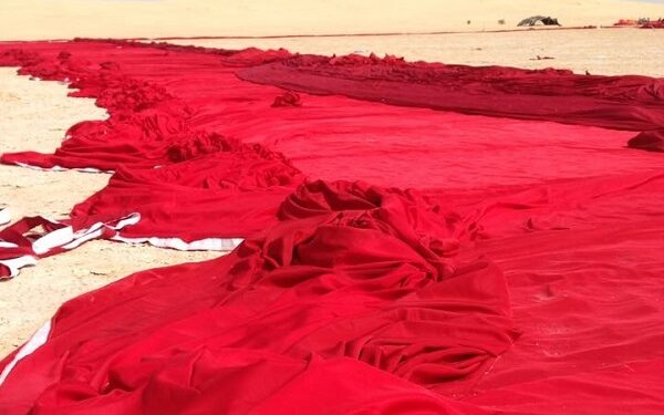 Avec 104.544 m2, le drapeau tunisien dans le Guinness Book