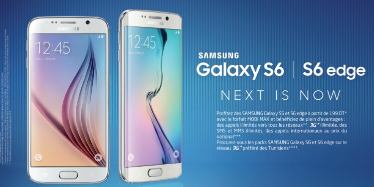 Tunisie Telecom lance ses nouveaux packs Galaxy S6 et S6 edge