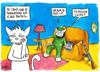Le terrorisme en Tunisie caricatur&eacute; par Willis FromTunis