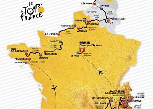 Le Tour de France d&eacute;marre aujourd&rsquo;hui