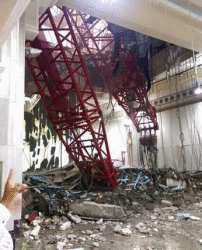 La Mecque : 107 tués et 240 blessés dans la chute d'une grue sur la grande mosquée
