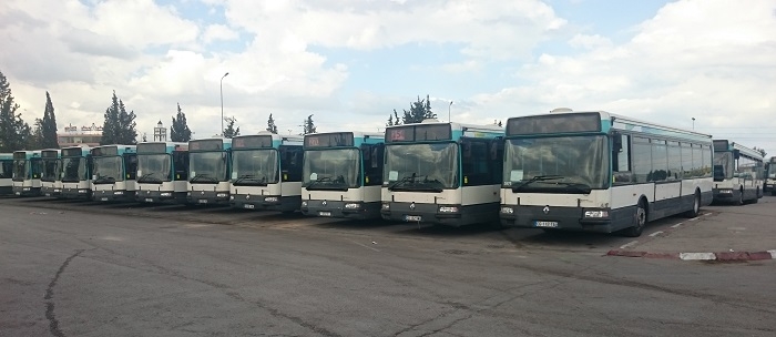 TRANSTU : Un premier lot de 123 bus RATP est arrivé à Tunis