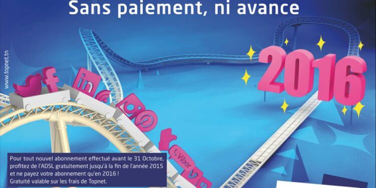 Topnet lance "ADSL Gratuit jusqu’en 2016, sans paiement ni avance" pour les budgets "serrés" !
