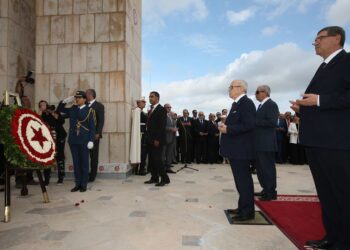 Caid Essebsi, Essid et Ennaceur &agrave; Bizerte pour c&eacute;l&eacute;brer le 52e anniversaire de l&rsquo;Evacuation