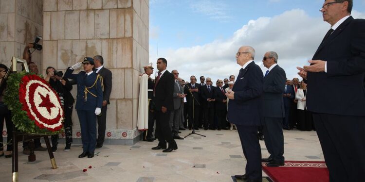 Caid Essebsi, Essid et Ennaceur à Bizerte pour célébrer le 52e anniversaire de l’Evacuation