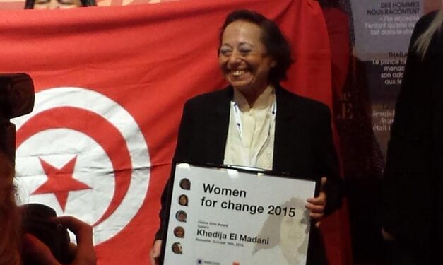 La Tunisienne Khadija Madani reçoit le prix Women for Change