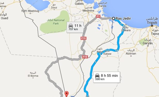 Une frontière électronique de Ras Jedir à Borj el Khadhra