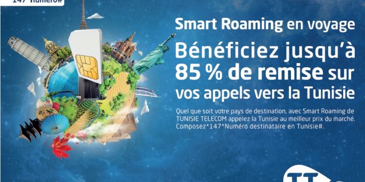 "Smart Roaming" de Tunisie Telecom : 85% d'économies sur les communications en Roaming
