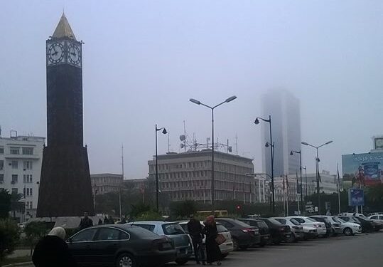 Tunis dans le brouillard !