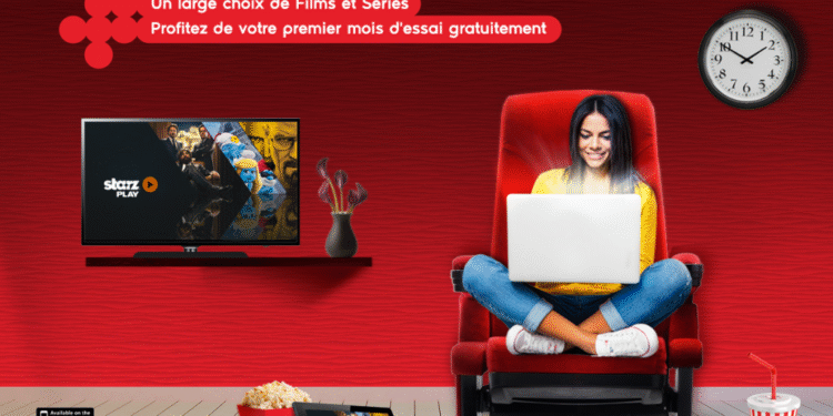 Le service de streaming Starz Play disponible en exclusivité chez Ooredoo