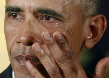 Quand Obama, en colère, se met à pleurer !