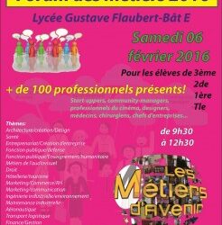 Au lycée Gustave-Flaubert, un Forum des métiers pour susciter les vocations