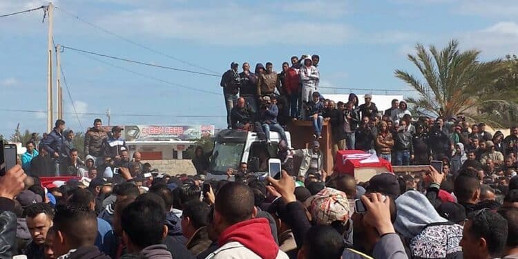 Ben Guerdane : Nos martyrs accompagn&eacute;s &agrave; leur derni&egrave;re demeure