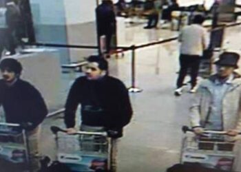 Les auteurs de l'attentat de Bruxelles filmés par la caméra de surveillance