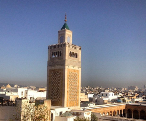 Le minaret de la mosquée Zitouna date de 1894