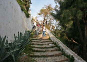 Korsi Essolah, le mystérieux escalier de Sidi Bou Said