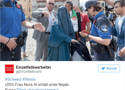 Suisse : Vous portez une burqa ? Vous payez une amende de 22.000 DT !