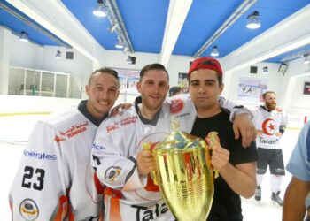 Les "Aigles de Carthage" champions d'Afrique de Hockey sur glace !