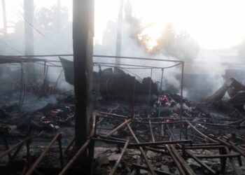 Tunis : Le march&eacute; &laquo; Zahrouni &raquo; ravag&eacute; par les flammes