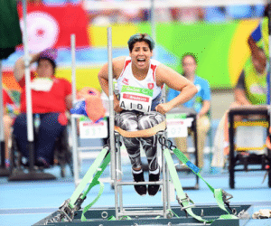 Jeux Paralympiques : M&eacute;daille d'argent pour Hania Aidi au lancer du javelot