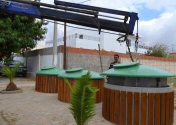 Le syst&egrave;me des conteneurs semi-enterr&eacute;s voit le jour en Tunisie