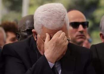 Mahmoud Abbas pleure Shimon Pérès