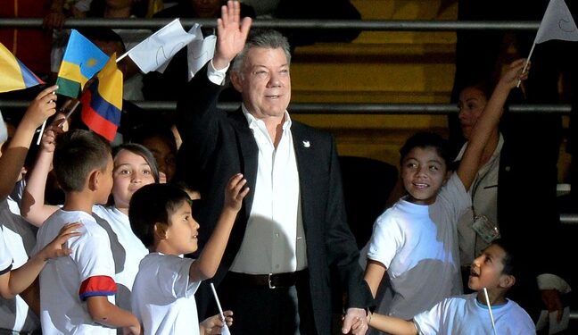 Le prix Nobel de la paix 2016 décerné au président colombien Juan Manuel Santos