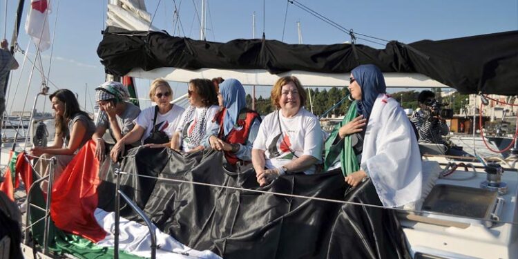 Flottille de la Liberté : Le "bateau des femmes" intercepté par Israël