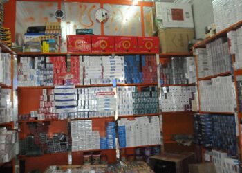 Descente &agrave; la rue des Salines : Saisie de cigarettes de contrebande d'une valeur d'un million de dinars