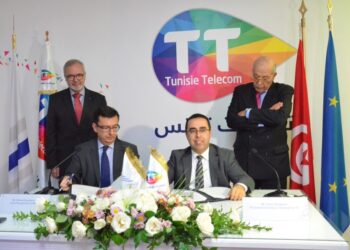 La BEI accorde un pr&ecirc;t de 100 millions d&rsquo;euros &agrave; Tunisie Telecom pour renforcer ses r&eacute;seaux