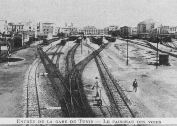 En 1878, le chemin de fer entre le Sahel et Medjerda...