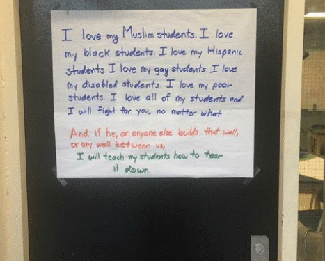 Après la victoire de Trump, un prof américain envoie un message de paix à ses élèves