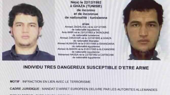 Attaque de Berlin : Qui est Anis Amri, le Tunisien le plus recherch&eacute; d'Allemagne !