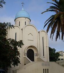 Le No&euml;l orthodoxe, c'est aujourd'hui : Mesures de s&eacute;curit&eacute; renforc&eacute;es autour de l'&eacute;glise russe de Tunis