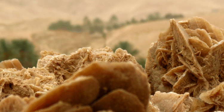 Une rose des sables pour commencer l'année !
