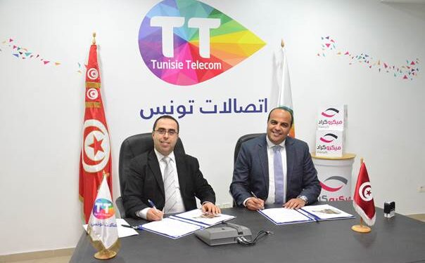 Tunisie Telecom signe un partenariat avec Microcred