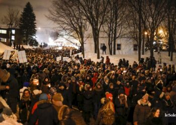Marche de solidarité en mémoire des victimes de l’attentat de Québec
