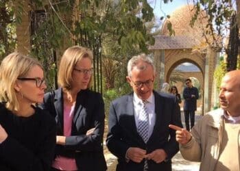 Youssef Chahed &agrave; Berlin, l'ambassadeur d'Allemagne &agrave; Tozeur