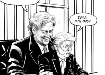 La caricature de Trump qui a fait le tour des réseaux sociaux !