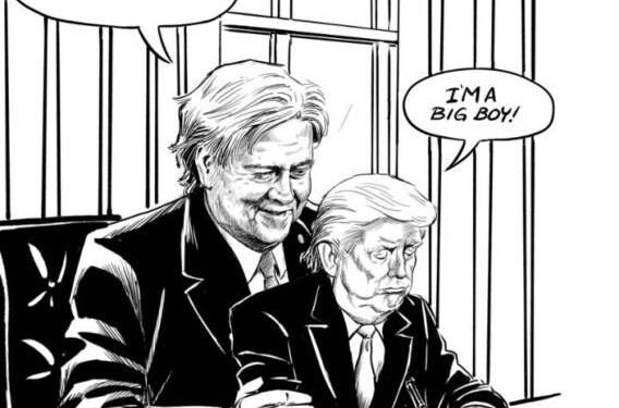 La caricature de Trump qui a fait le tour des réseaux sociaux !