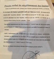 La fa&ccedil;ade du Duplex d&eacute;molie par la Municipalit&eacute; de Tunis