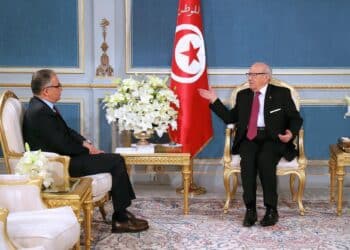 Mohsen Marzouk re&ccedil;u par le pr&eacute;sident de la R&eacute;publique