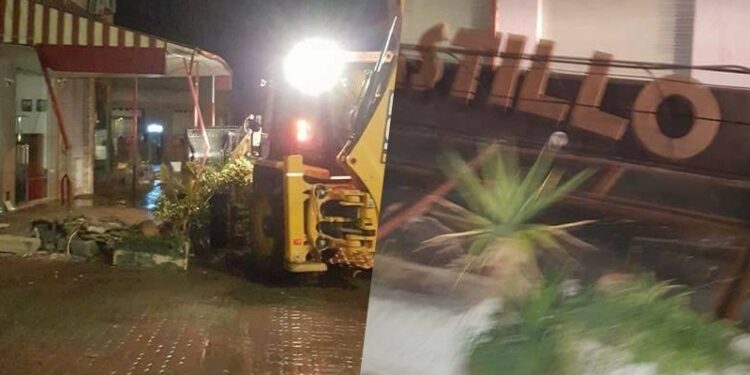 De nouvelles terrasses de cafés démolies aux Berges du Lac
