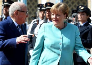 Les cha&icirc;nes de t&eacute;l&eacute;vision allemandes zappent la visite de Merkel en Tunisie