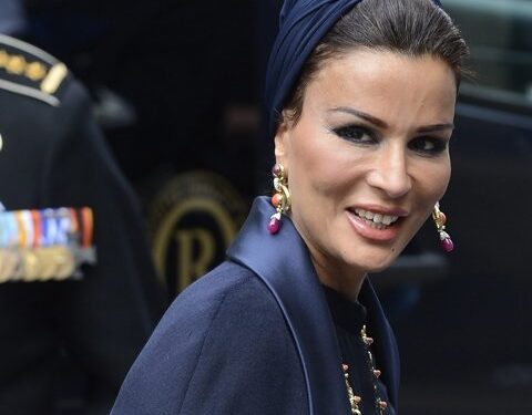 Sheikha Moza en Tunisie