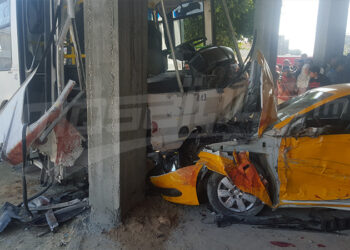 Un bus percute la fa&ccedil;ade d'un caf&eacute; &agrave; Mahdia : Au moins un mort et 8 bless&eacute;s