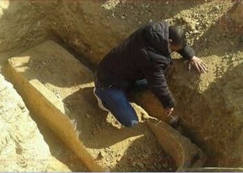 A Kasserine, des travaux m&egrave;nent &agrave; la d&eacute;couverte d&rsquo;une tombe de l&rsquo;&egrave;re romaine