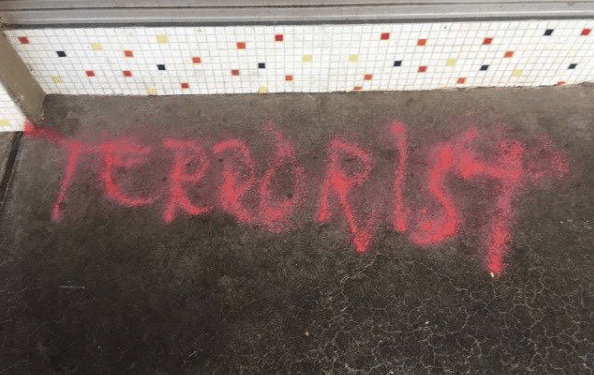Etats-Unis : L'entrée du restaurant d'un Tunisien vandalisée