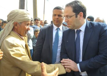 La visite de Youssef Chahed &agrave; Tataouine, interrompue