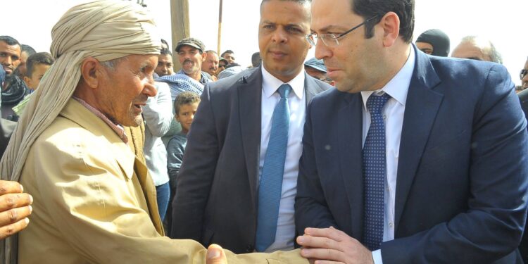 La visite de Youssef Chahed à Tataouine, interrompue